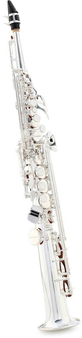 Yamaha Yss-475sii Yss-475 Ii Intermediate Soprano Saxophone - Silver-plated