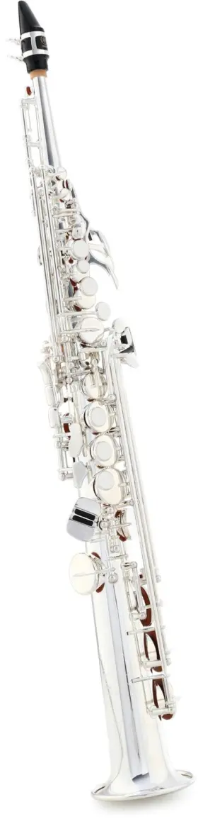 Yss-475sii Yamaha Yss-475 Ii Intermediate Soprano Saxophone - Silver-plated
