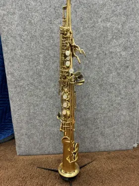 Yss-62 Yamaha 1980 S Purple Logo Soprano Saxophone Logo. Amazing Player