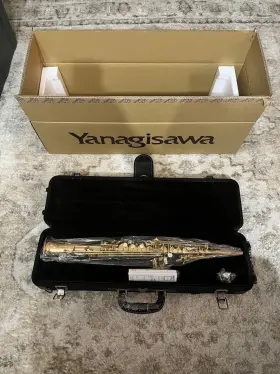 S-wo2 Yanagisawa 641064925993 Bronze Soprano Saxophone Brand New Fantastic