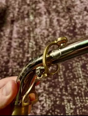Yanagisawa 641064940521 Silver Alto Saxophone Underslung Neck - Copy