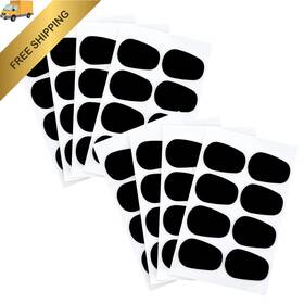 Ybeaty 712492 Air4dmt5 96 Pcs 0.8mm Thick Alto Tenor Sax Mouthpiece Patches Pads Black