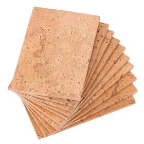 Yosoo Health Gear Gear1d9v8aggm5 Universal Sax Neck Corks 10pcs - Alto Saxophone Joint Cork Sheet Brown