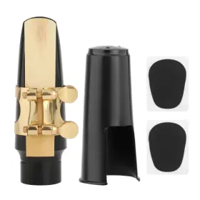 Yue-qi-121 Yunnlezt Alto Saxophones Mouthpieces Kit With Metal Ligature Saxophone Strength 2.5 O