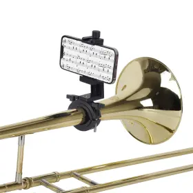 Zj008 Zmxlqzj Adjustable Trombone Lyre 1.5 Inch -2.5 Low Brass For Mellophone -