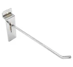 Victory Display & Store Fixture Mfg Chrome Plated Steel Slatwall Hook 10PK Used. Price: $16.50.