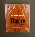 Pack Rico Alto Saxophone Reeds Strength 2.5 RJA1025 New. Price: $24.99.