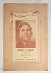 Harold Blair Tenor, Henri Penn Pianist, Jubilee Recital Toowooba 1951 Programme Used. Price: $24.91.