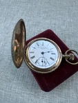 Antique 1895 New York Standard 7J Pocket Watch Hunter Case Works Great Pre-owned. Price: $147.00.