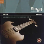 Stagg 4 String Bass Set/nickel Round Wound/medium Light New. Price: $27.16.
