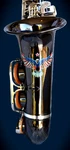 Patriotic Black/silver Keys Alto Sax W/slade Case & Glory Mpc. - Minty Used. Price: $227.50.