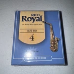 Pack Rico Royal Alto Saxophone Reeds Strength 4.0 RJB1040 New Old Stock. Price: $37.99.