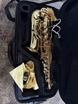 Allora Alto Saxophone With Black Case And Accessories Used. Price: $390.00.