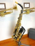 Prince AS-1 Black Lacquered Student Alto Saxophone Bundle New. Price: $390.00.