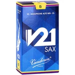 Vandoren V21 Alto Saxophone Reeds 5 New. Price: $48.50.