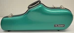 New Christmas Green Alto Saxophone Fiberglass Flight Case Imported By Eastman. Price: $149.00.