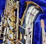Yamaha YAS-62 Purple Logo Alto Sax 036555 Great Made Japan Vintage #211 Used. Price: $2100.00.