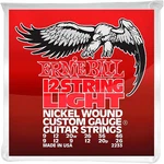 Ernie Ball 2233 Nickel 12-STRING Light Electric Guitar Strings New. Price: $14.99.