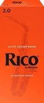 Rico By D'addario Alto Saxophone Reeds Unfiled - 25 Per Box New. Price: $65.99.