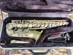 P. Mauriat PMSA-185 Intermediate Alto Saxophone Dark Finish Mint Condition Open. Price: $1475.00.