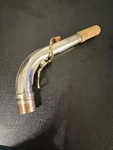 Silver Plated Yanagisawa Alto Saxophone Neck Used. Price: $399.00.
