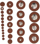 Bnineteenteam Saxophone Pads, 28PCS Replacement Pack, Brown Sheepskin, Flat New. Price: $25.99.