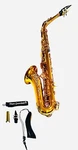 Dave Guardala Alto Saxophone Made In Germany Used. Price: $3700.00.