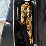Artisan ASA160 Alto Saxophone Eb Brass Gold Lacquer Finish With Case Used. Price: $250.00.