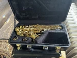Yanagisawa 922 Solid Silver Curved Soprano Saxophone + Case Used. Price: $9750.00.