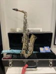 Bundy Ii Alto Saxophone Brass Gold Lacquered With Case & Accessories Used. Price: $199.99.