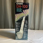Casio DH-100 Digital Horn/midi Wind Controller W/ Box, Manual, Strap & Pwr Cord Open. Price: $189.00.