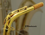 Yamaha's Retro Gold Lacquer (1979 YAS-62/YAS-480G) Alto Saxophone Neck. New. Price: $195.00.