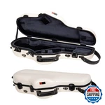 Crossrock Fiberglass Alto Saxophone Case Glossy Milky White Finish Reinforced New. Price: $452.17.