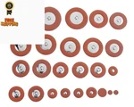 Jiayouy 25 Pieces Leather Pads Alto Replacement Set Saxophone Brown New. Price: $20.89.