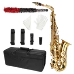 Ktaxon Beginner Student Super Sound Paint Gold Eb Alto Saxophone W/case New. Price: $213.90.