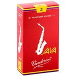 Vandoren Java Red Alto Saxophone Reeds Strength 2, Box Of 10 New. Price: $39.00.