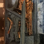 Chateau CAS-50CBL Alto Saxophone Used. Price: $1000.00.