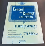Concert And Contest Collection For Eb Alto Saxophone : Solo Book With Cd Good. Price: $10.97.