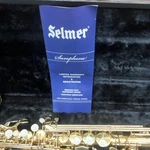 Selmer SS600 Soprano Saxophone Brass Gold Lacquered W/ Mouthpiece & Case Used. Price: $1500.00.