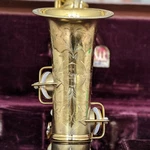 Conn Gold Plated Wonder Series 1915 Alto Saxophone C. G. Vintage Used. Price: $750.00.