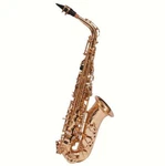 Olds Student Alto Saxophone Gold Lacquer High F# Ribbed Construction New. Price: $1539.00.