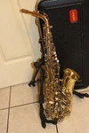 Selmer AS400 Student Alto Saxophone With Case - Excellent Used. Price: $399.95.