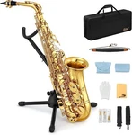 Eastar As- Alto Saxophone Flat + Hard Case Mouthpiece Reeds Stand New. Price: $299.98.