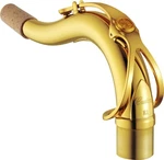 Yamaha Custom E1 Tenor Saxophone Neck, Gold Lacquer, New. Price: $450.00.
