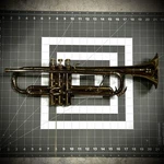 Vintage 1952 Conn Pan American Elkhart Mod. 58B Bb Trumpet - Plays!. Price: $175.00.