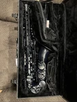 Cannonball Alto Saxophone Big Bell Midknight Matte Black Blue Hue A5-M Used. Price: $2750.00.