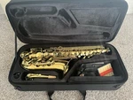 Jean Paul Usa Student Alto Saxophone AS-400 Brass With Case + Accessories Used. Price: $375.00.