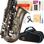 Alto Saxophone Flat High Grade Antique Finish PR3 Glory With Case Engraved New. Price: $439.99.