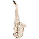 Allora ASPS550 Paris Series Curved Soprano Sax Silver Matte Keys New. Price: $2299.00.