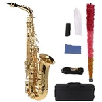 Summina Alto Saxophone Brass Gold Plated And Flat 802 Key Type Instrument Of New. Price: $1324.99.